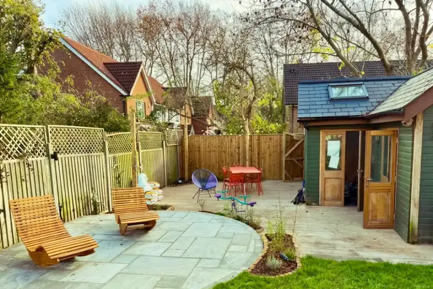 Artificial grass installation by GW Landscape & Design
