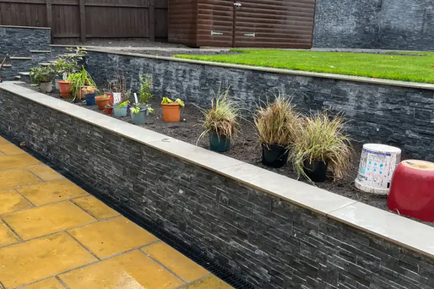 Artificial grass installation by H Goodman Groundworks & Landscaping