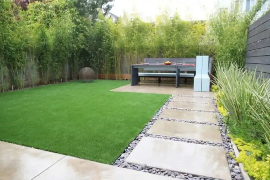 Artificial grass installation by Hartley Landscapes and Fencing