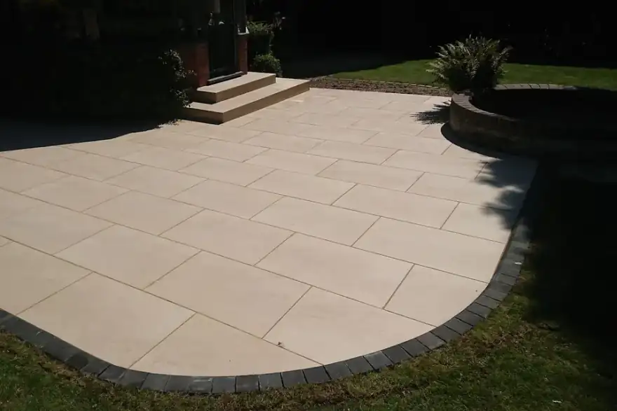 Artificial grass installation by Hartley Landscapes and Fencing