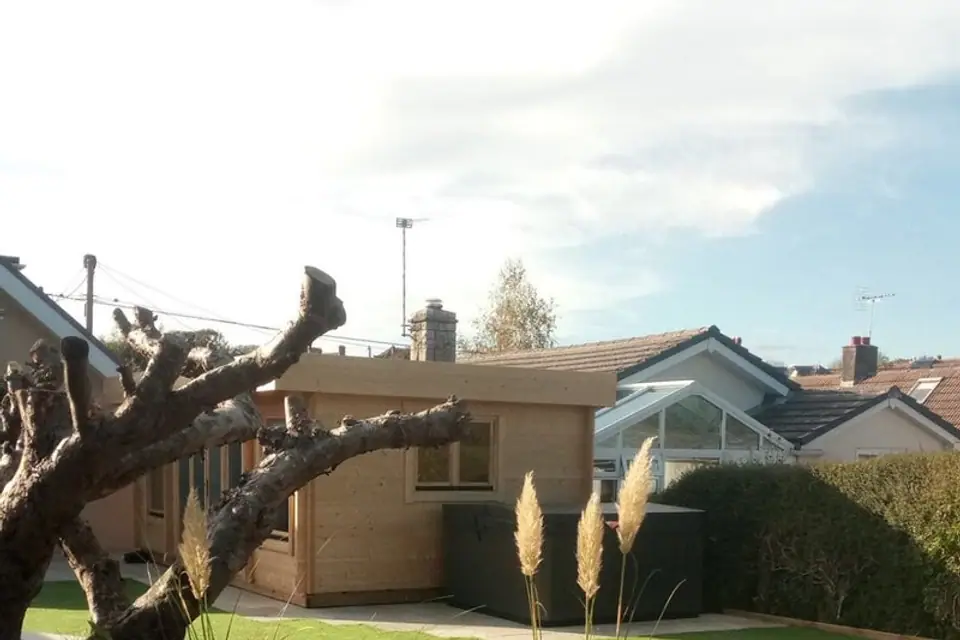 Artificial grass installation by Heartwood Landscaping