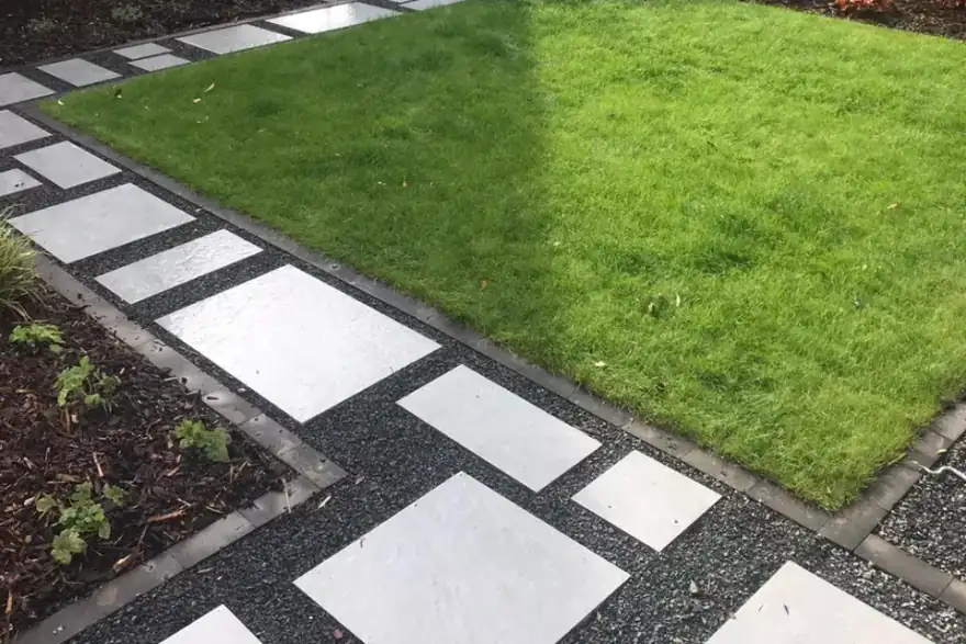 Artificial grass installation by Helyers of Hampshire