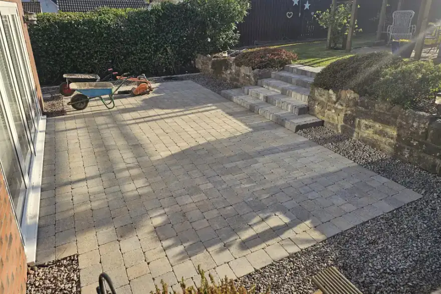 Artificial grass installation by Hepburn Landscaping & Design
