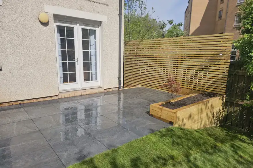 Artificial grass installation by Hepburn Landscaping & Design