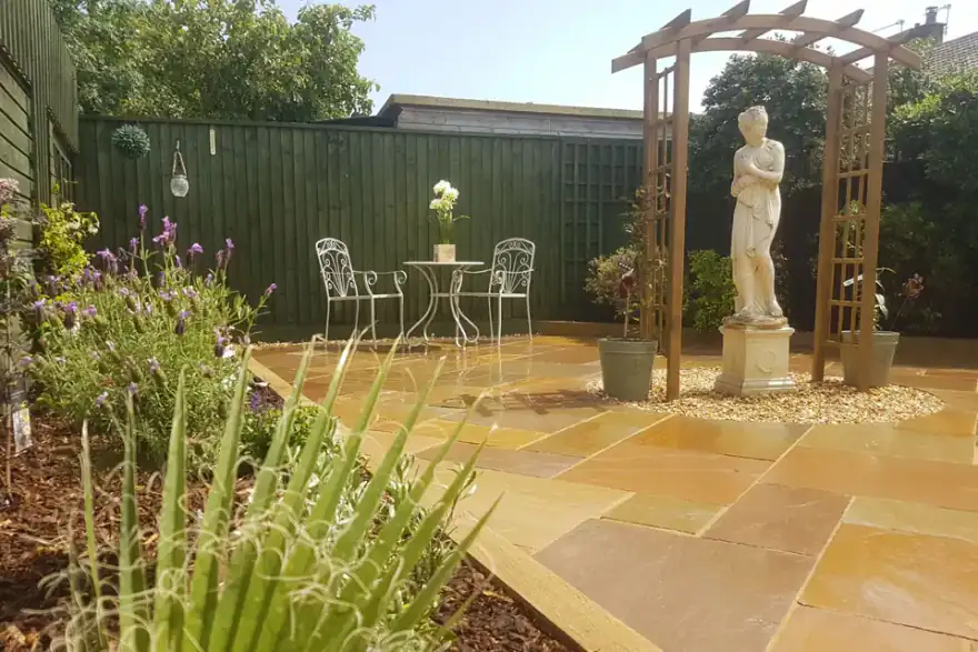 Artificial grass installation by Hgsomerset