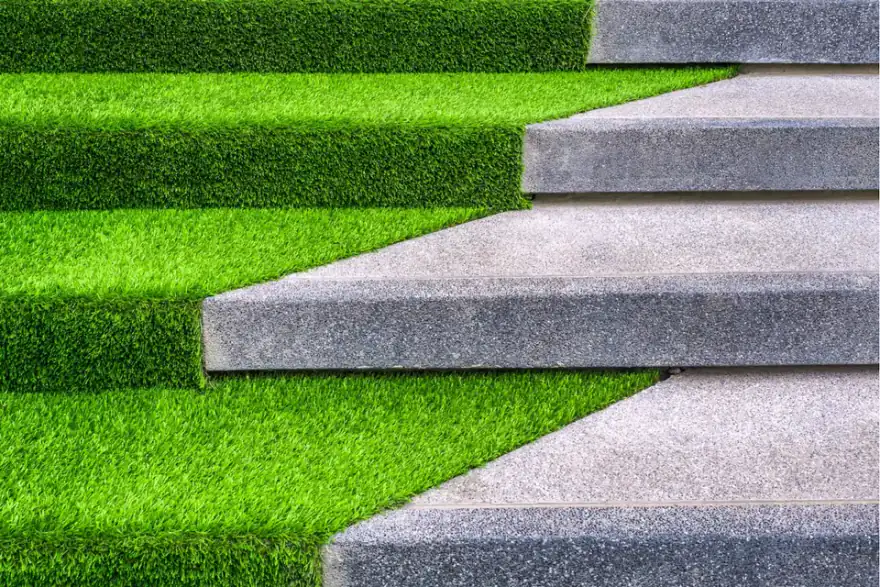 Artificial grass installation by Hull Artificial Grass