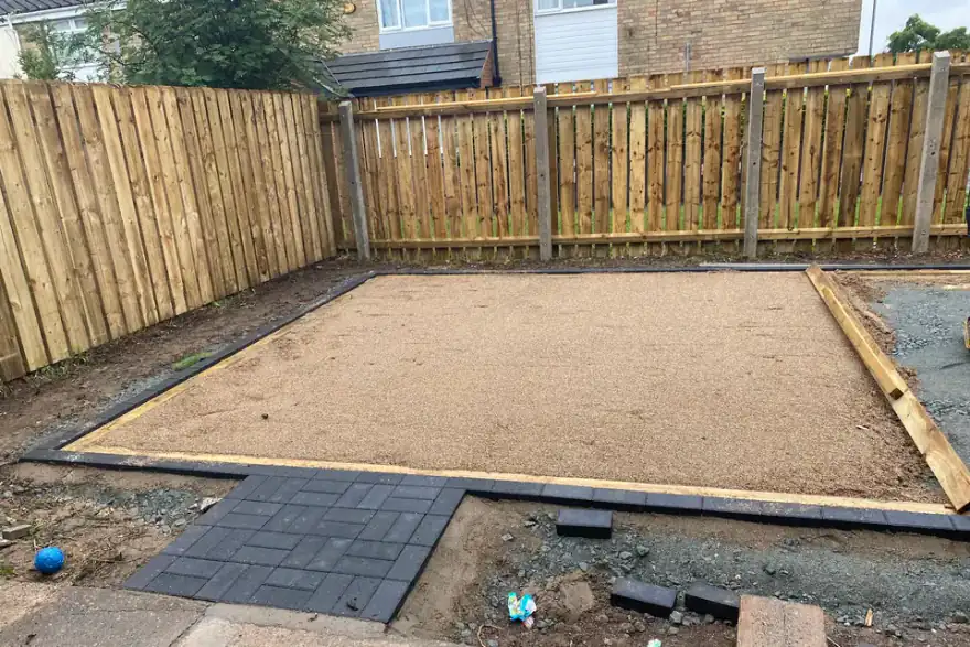 Artificial grass installation by Hull Artificial Grass