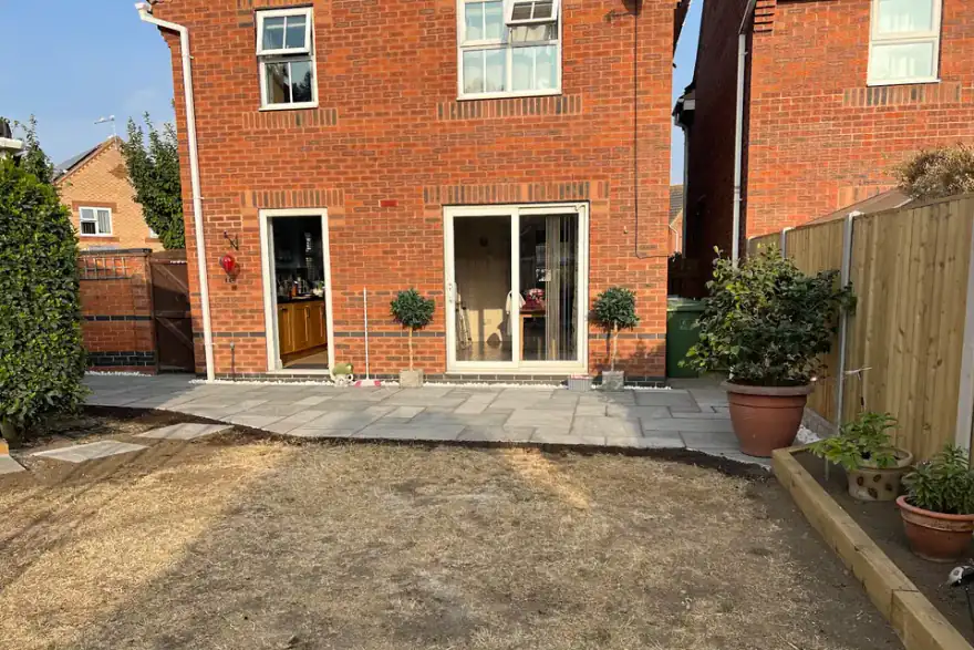 Artificial grass installation by IB Landscaping Ltd.