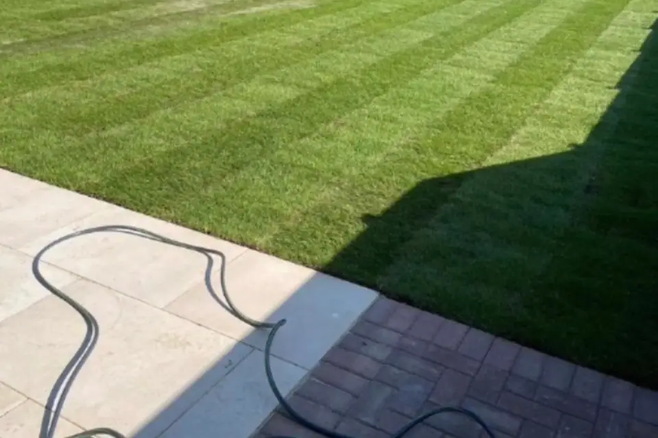 Artificial grass installation by Incredible Landscapes