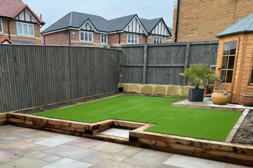 artificial and grass and patio installation doncaster