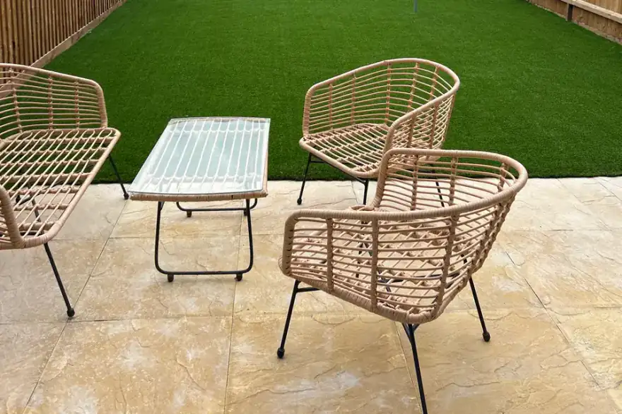 Artificial grass installation by Ingenuity Gardens