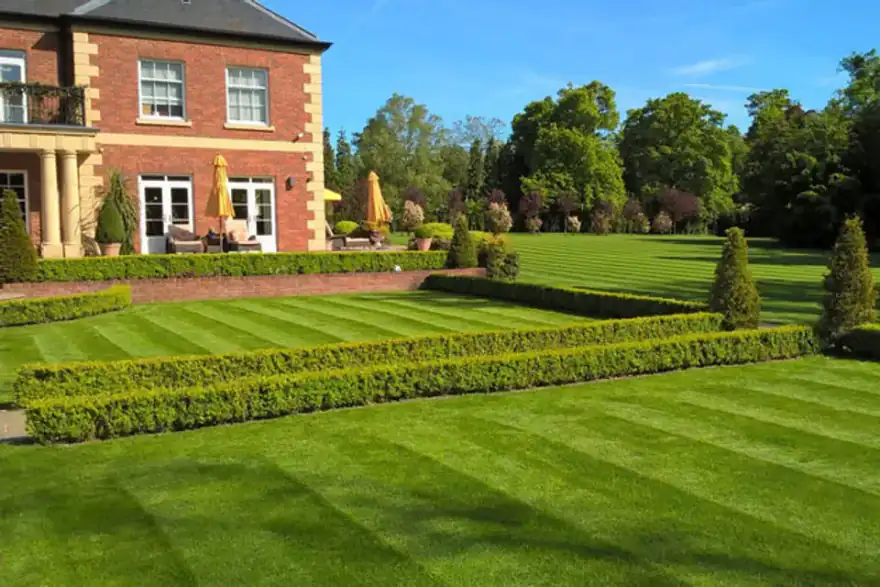 Artificial grass installation by Inscapes