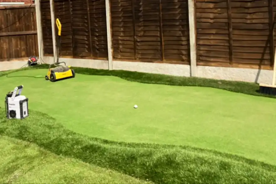 Artificial grass installation by Iris Gardening Services