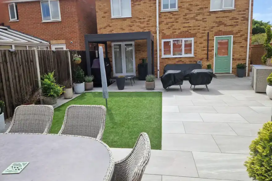 Artificial grass installation by J.A.C Total Landscape Solutions