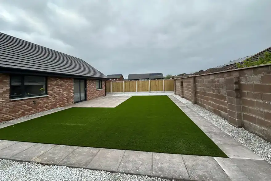 Artificial Grass work by Jack Campbell Groundworks
