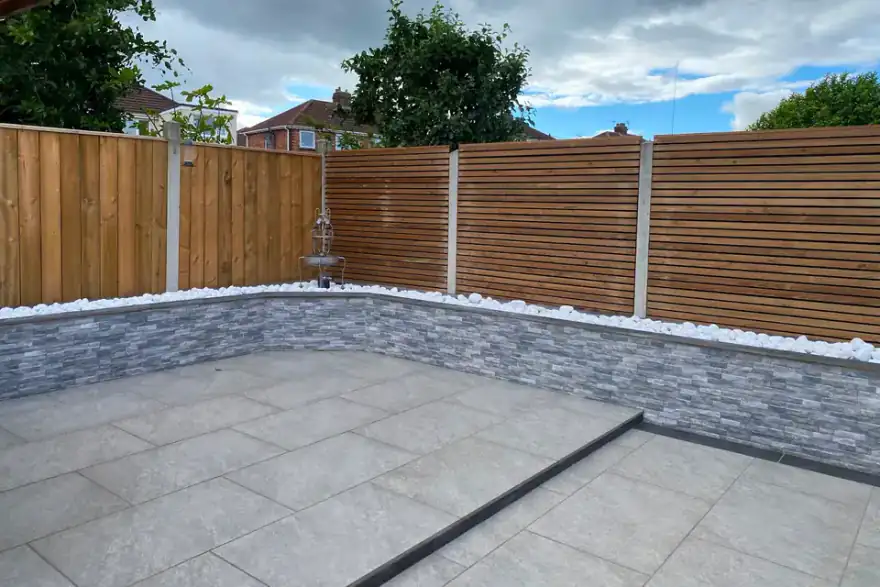 Artificial grass installation by Jacob's Driveways Ltd
