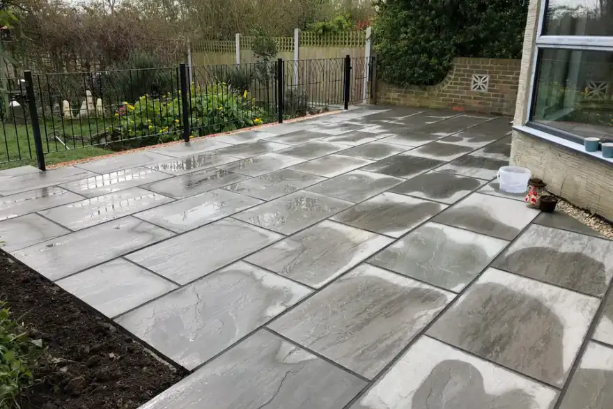 Artificial grass installation by James Andrew Landscaping