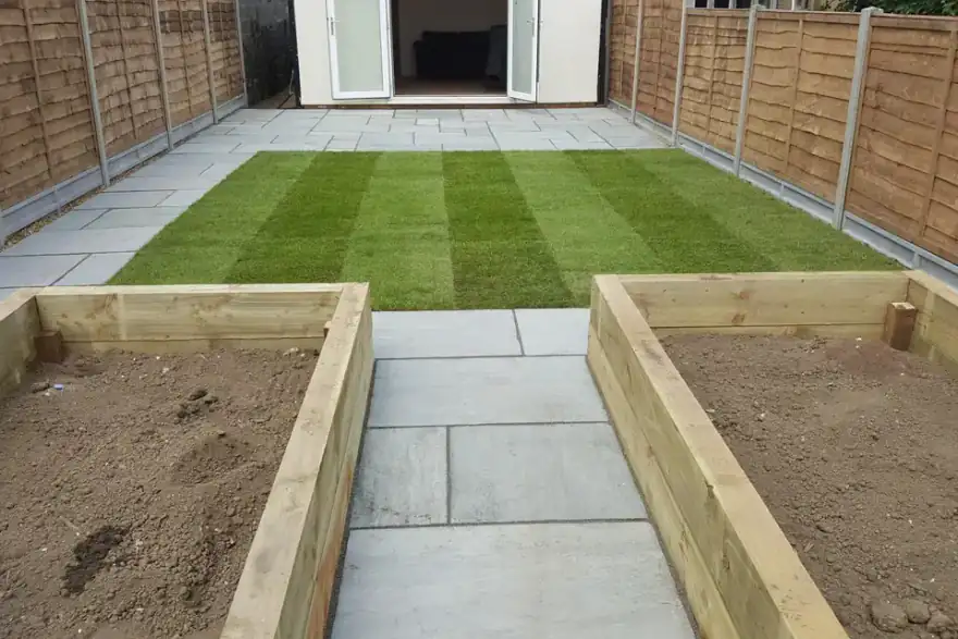 Artificial grass installation by Jeff-Mac