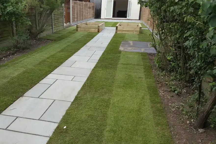 Artificial grass installation by Jeff-Mac