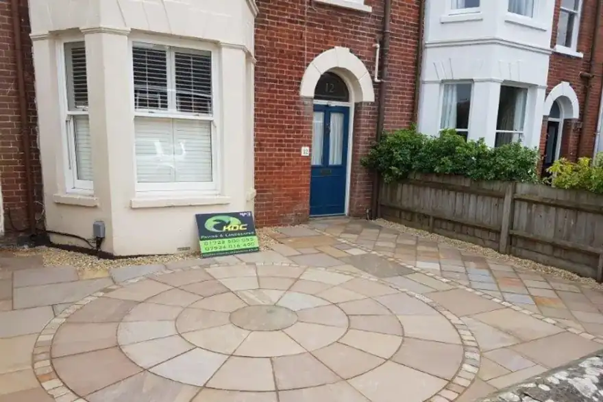 Artificial grass installation by KDC Paving and Landscapes