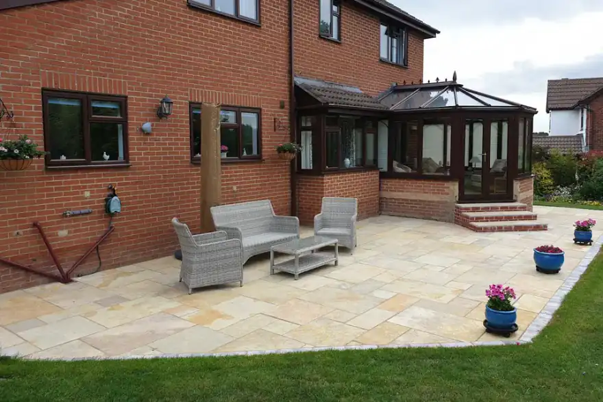 Artificial grass installation by KDC Paving and Landscapes