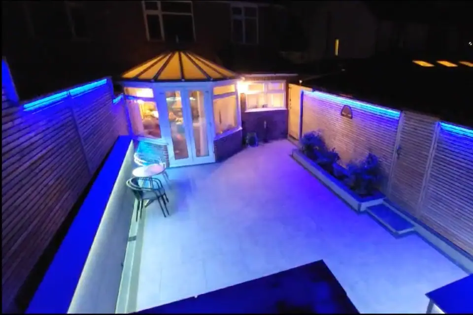 Artificial grass installation by Kirby Cuttings Garden Services