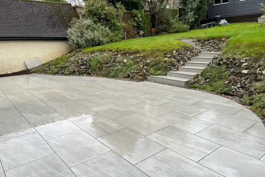 Artificial grass installation by KMM Landscape