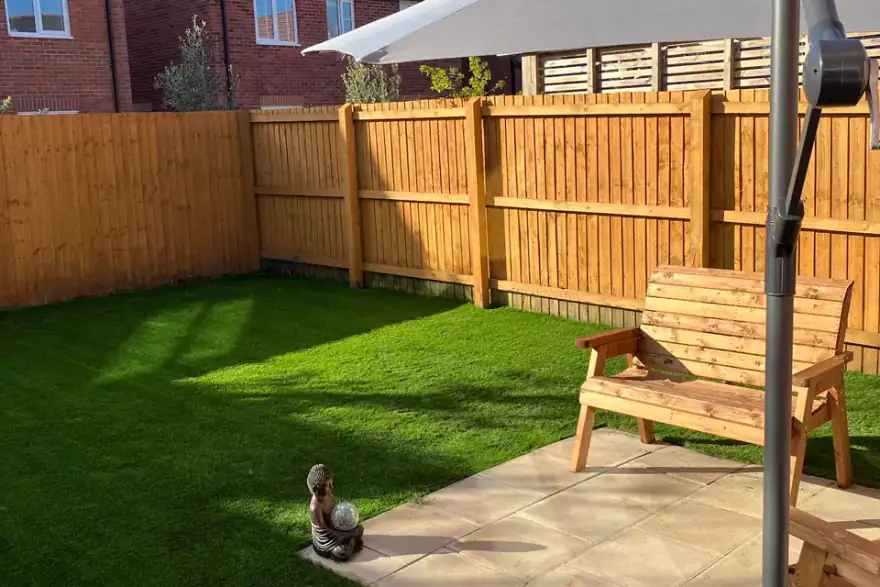Artificial grass installation by L&M Artificial Grass