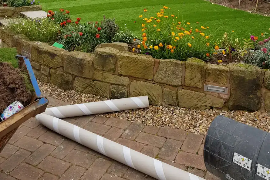 Artificial grass installation by L&M Artificial Grass