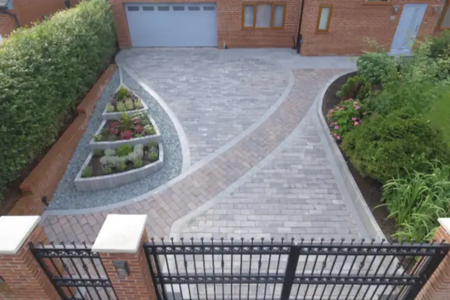 Artificial grass installation by Lakeview Luxury Landscaping