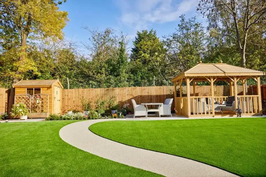 Artificial grass installation by Lancashire Artificial Grass