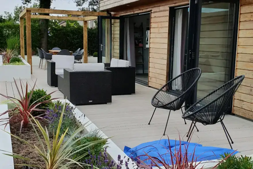Artificial grass installation by Landform Landscaping