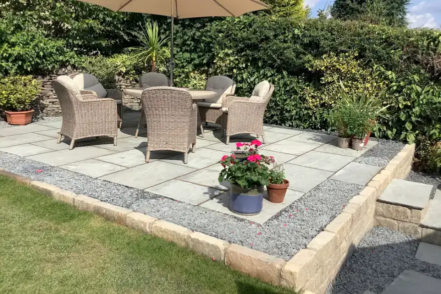 Artificial grass installation by Landscape Creations