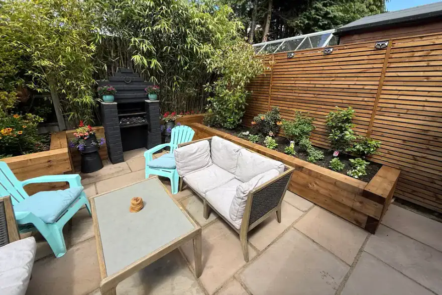 Artificial grass installation by Landscapers Bury