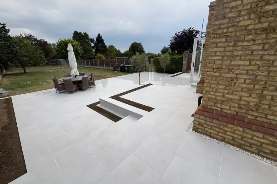 Artificial grass installation by Landscapers In Essex