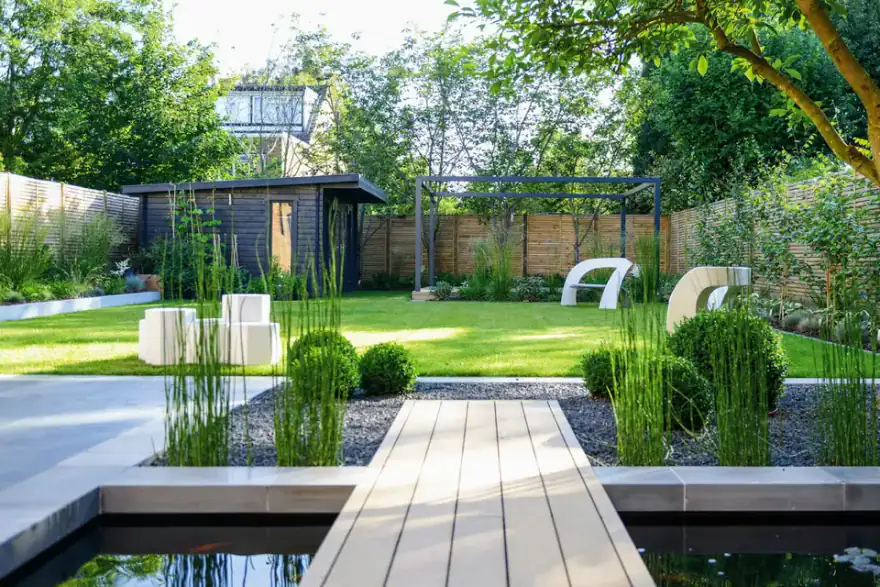 Artificial grass installation by Landscaping Cambridge