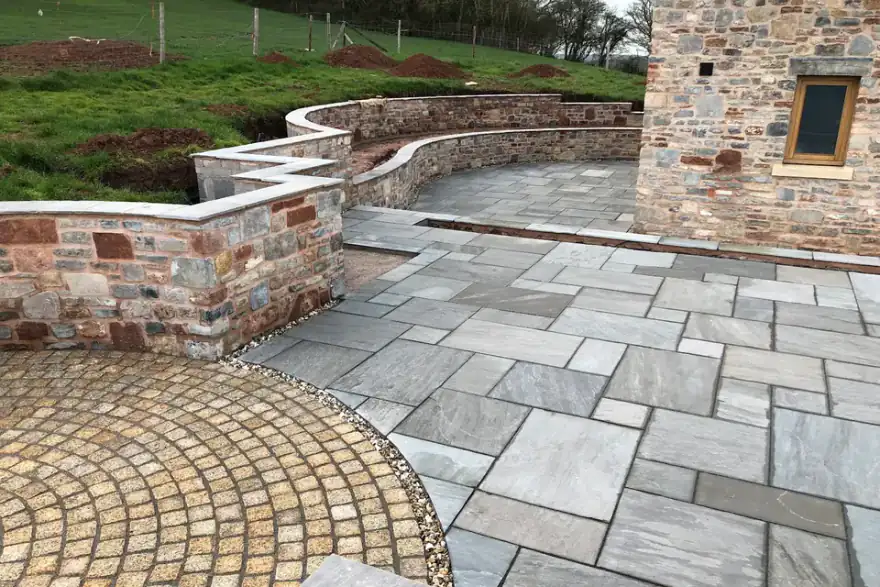 Artificial grass installation by Landscaping Works (SW) Ltd.