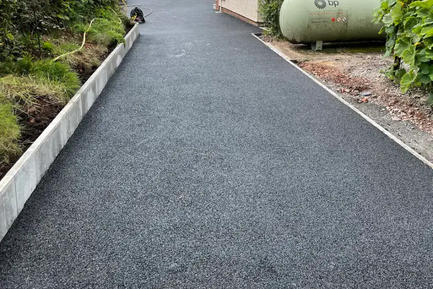 Artificial grass installation by Landscaping Works (SW) Ltd.