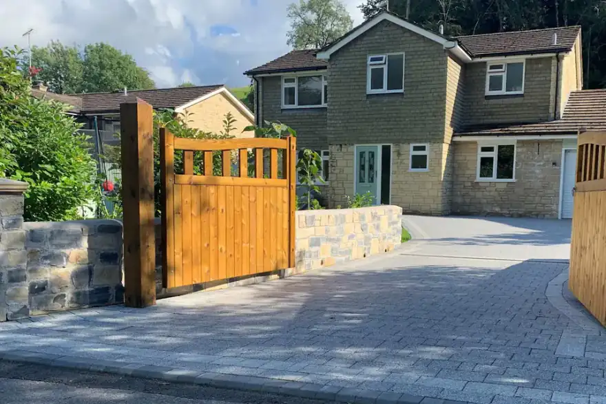 Artificial grass installation by LandStone Landscaping Bath Bristol