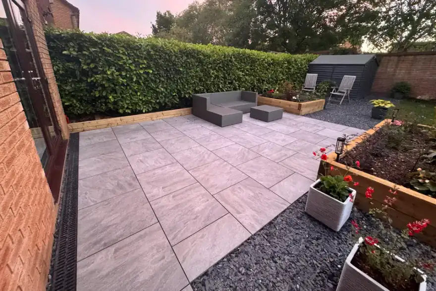 Artificial grass installation by LandStone Landscaping Bath Bristol
