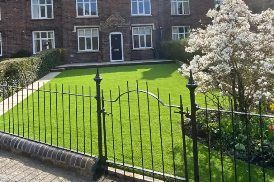 Artificial grass installation by Lawn and drive revive