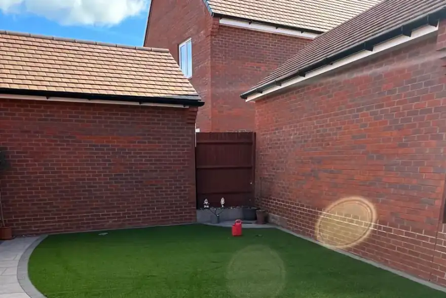 Artificial grass installation by Lawnz 4 Life
