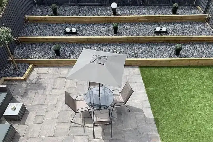 Artificial grass installation by LCL Landscaping & Groundcare