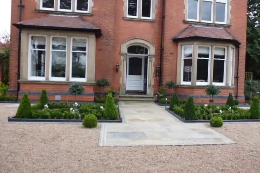 Artificial grass installation by Leaf Gardens