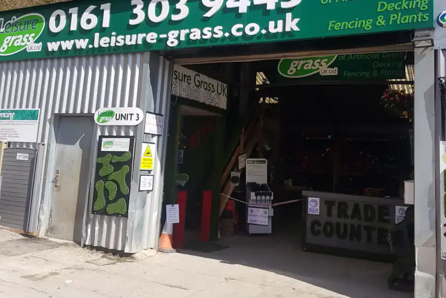 Artificial grass installation by Leisure Grass UK ltd