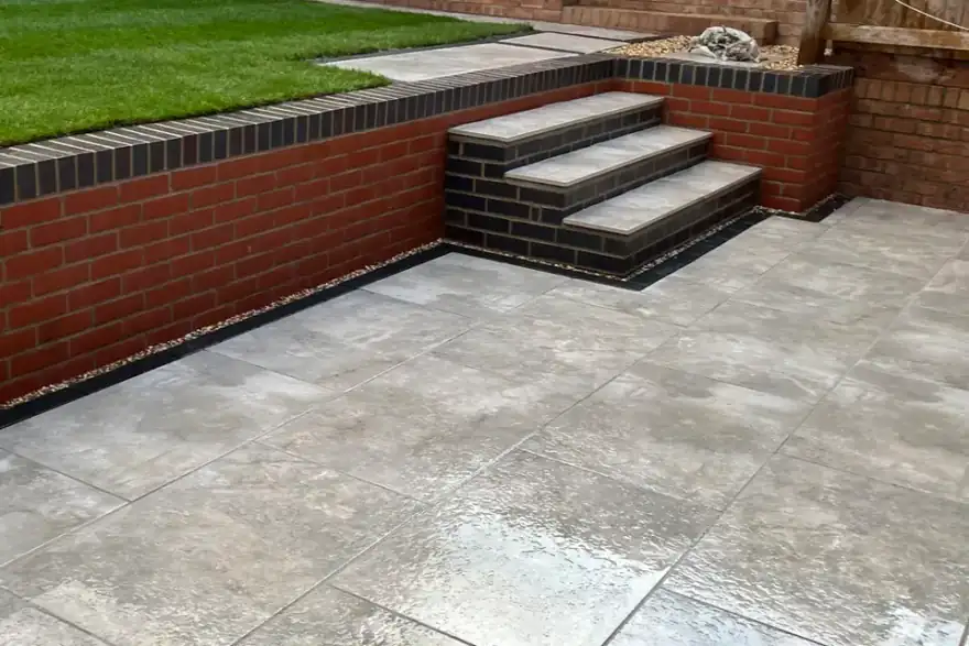 Artificial grass installation by LevelPoint