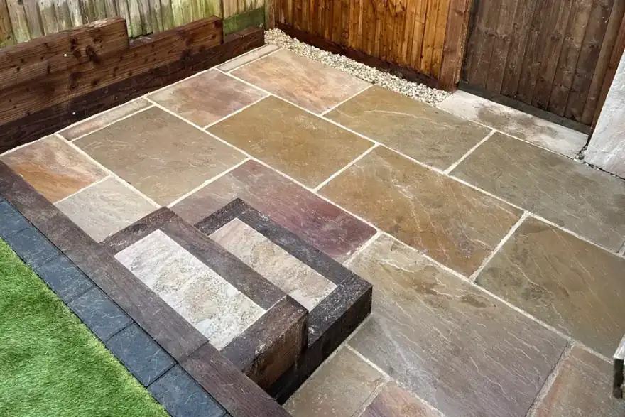Artificial grass installation by LevelPoint