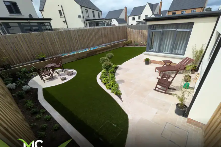 Artificial grass installation by Lite Flight Green Landscaping
