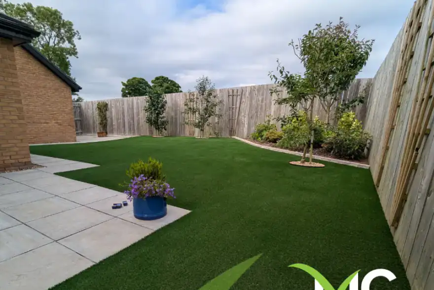 Artificial grass installation by Lite Flight Green Landscaping
