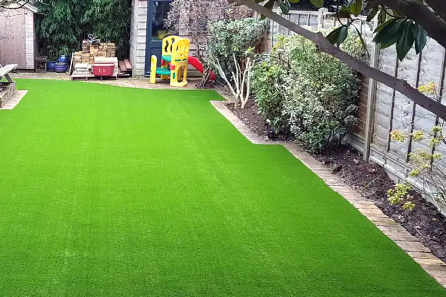 Artificial grass installation by London Artificial Grass Company